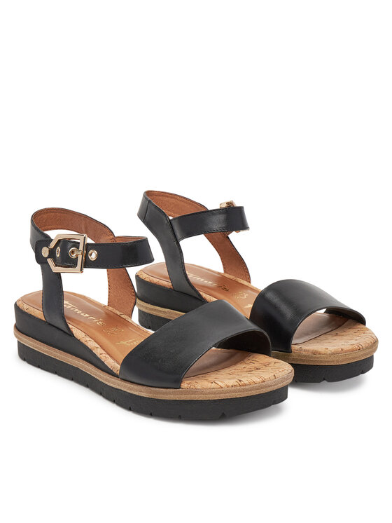 Tamaris Tamaris Sandály 1-28222-42 Černá
