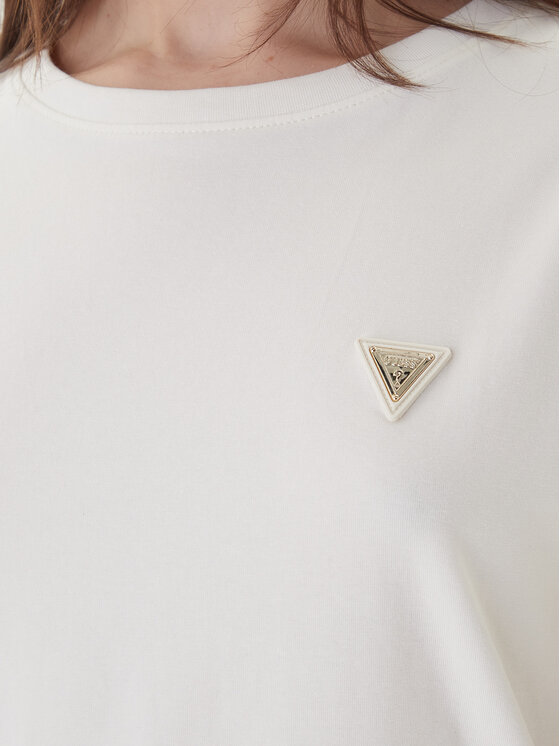 Guess Guess Тишърт V4YI09 J1314 Екрю Oversize