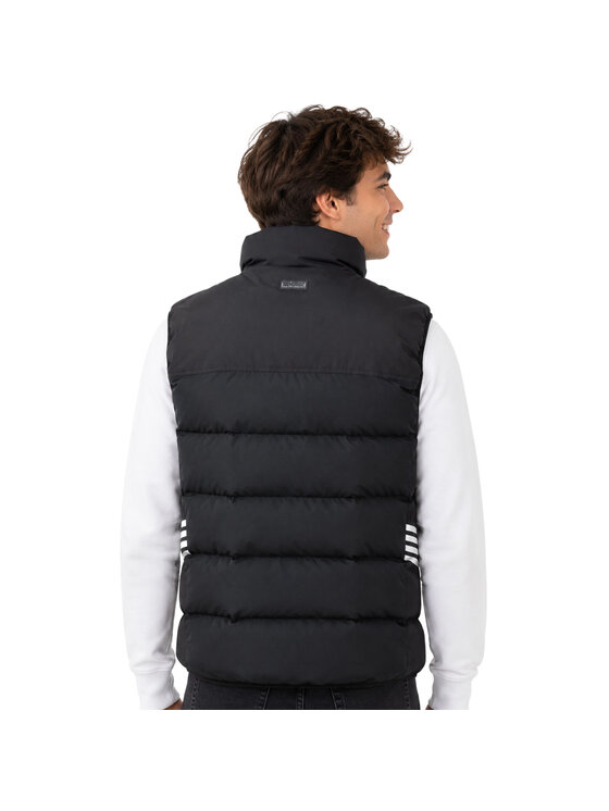 Geographical Norway Geographical Norway Kamizelka WZ8409H/GN-BLACK Czarny Reglan Fit