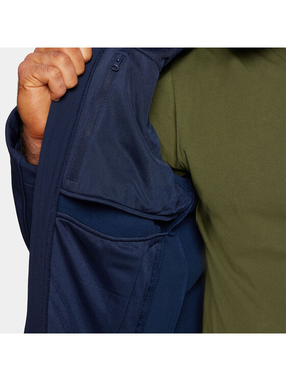 Alpinus Alpinus Kurtka softshell ASO Granatowy Regular Fit
