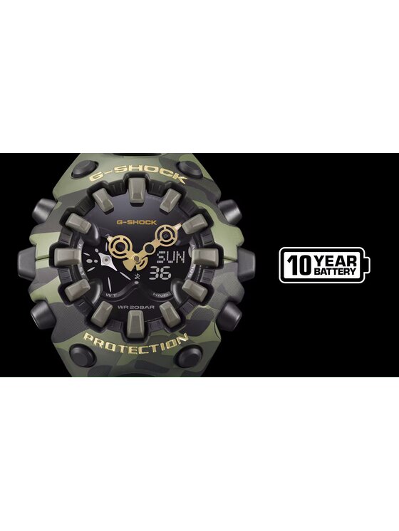 Casio Casio Zegarek GA-V01CMG-3AER Zielony