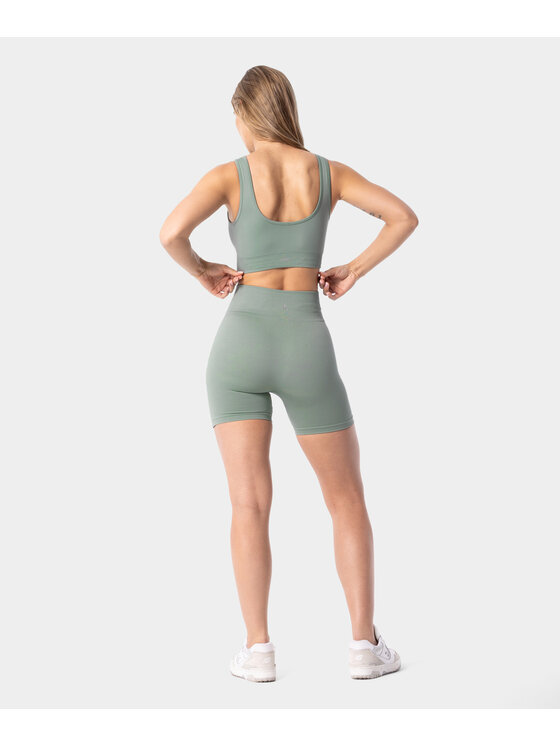 Carpatree Carpatree Szorty sportowe Simply Shorts Zielony Fitted Fit