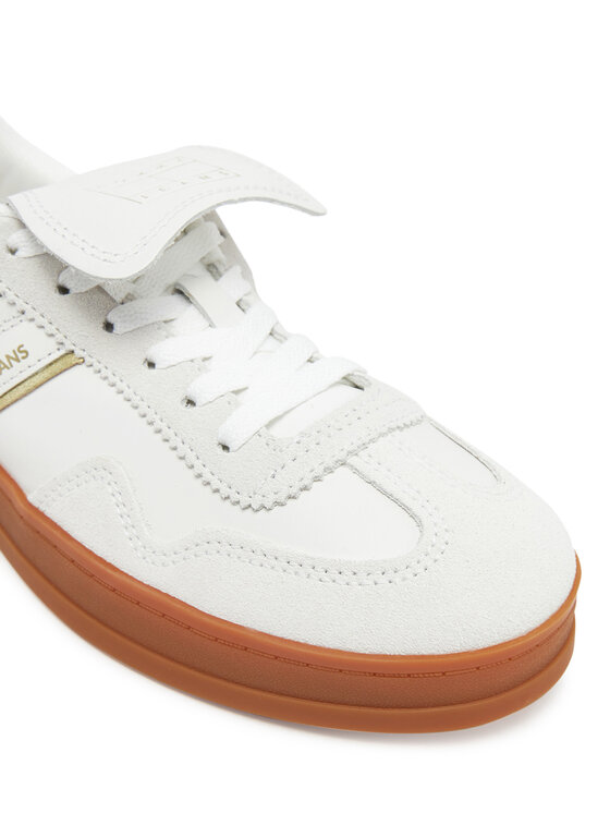Tommy Jeans Tommy Jeans Laisvalaikio batai The Greenwich Flap EN0EN02715 Balta