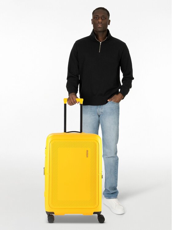 American Tourister American Tourister Walizka średnia 330359 Żółty
