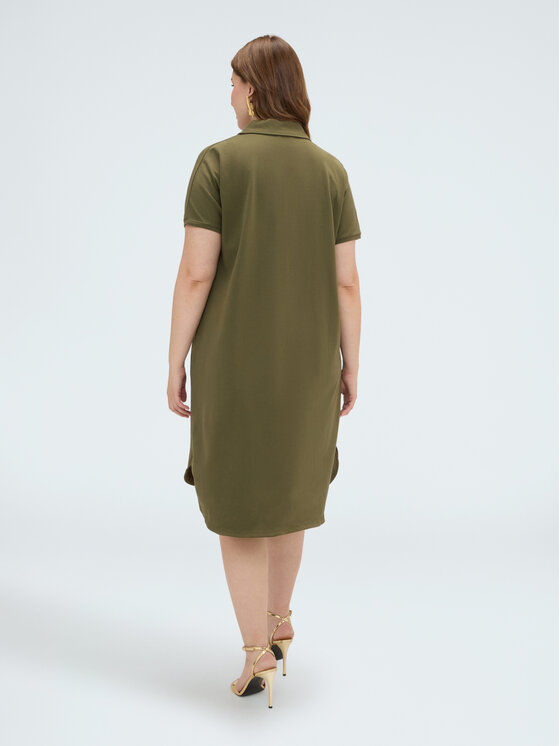 Fiorella Rubino Fiorella Rubino Sukienka codzienna 7807L001249N035 Zielony A-Line Fit