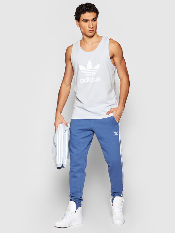 Smanicato Trefoil GN3488 Blu Regular Fit