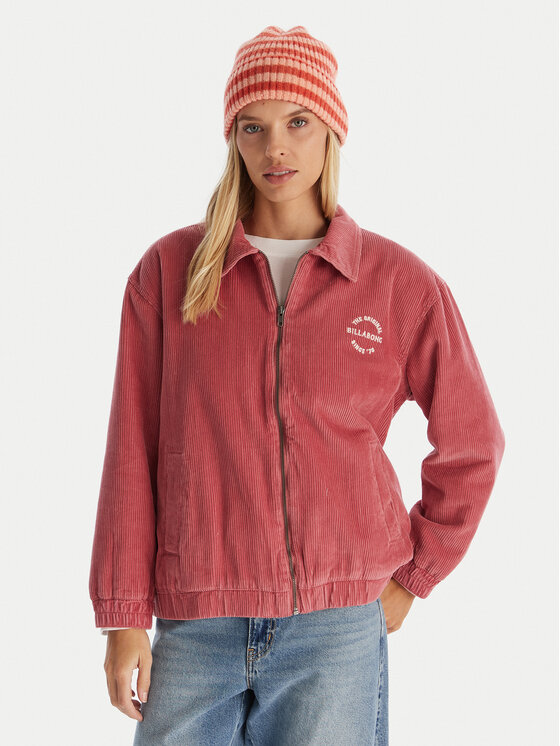 Billabong Billabong Μπουφάν μεταβατικό Chill Time EBJJK00174 Ροζ Regular Fit