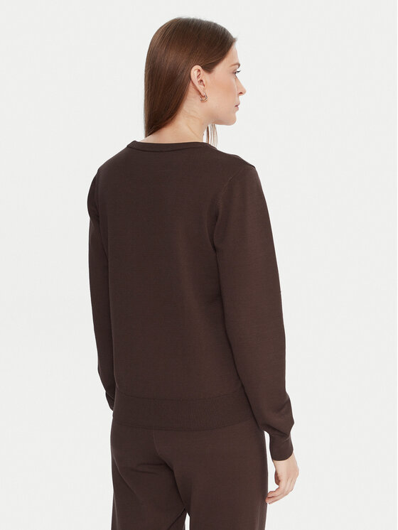 Liu Jo Liu Jo Sweter TF5248 MS63L Brązowy Regular Fit