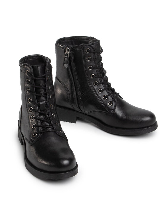 Geox Geox Čizme D Rawelle A D046RA 000TU C9999 Crna