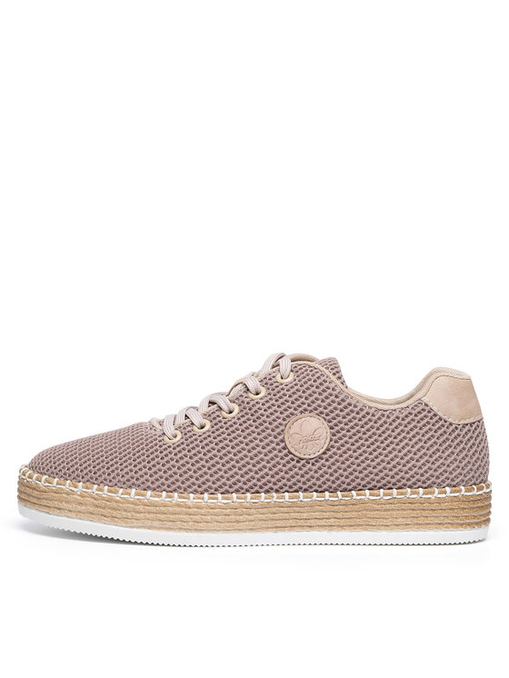 Rieker Rieker Polobotky L78G0-31 Růžová
