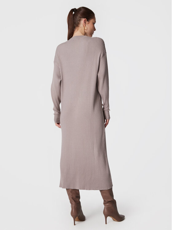 Vestito di maglia Resi EDT4626002 Grigio Regular