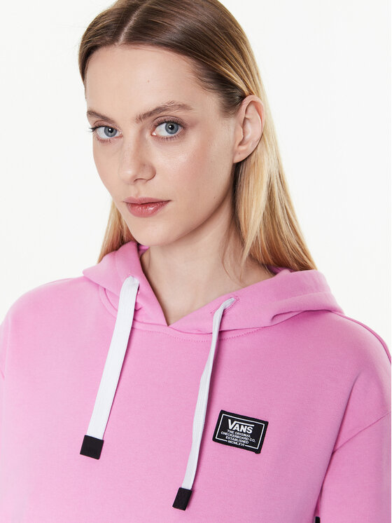 Vans pink checkered outlet hoodie