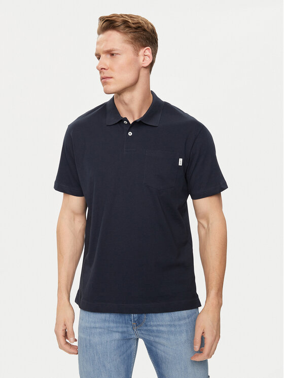 Pepe Jeans Polokošeľa Holden PM542154 Tmavomodrá Regular Fit