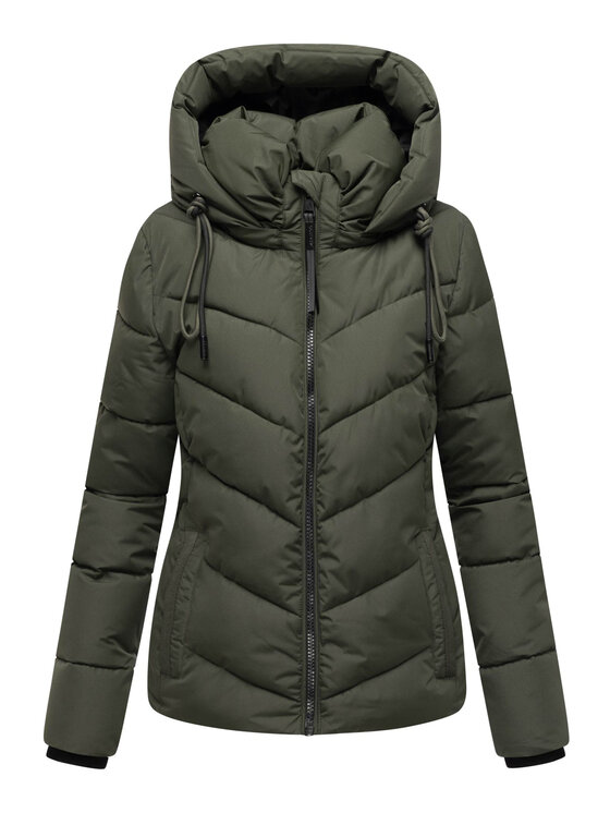 Marikoo Marikoo Kurtka zimowa Sahnemausii Zielony Regular Fit