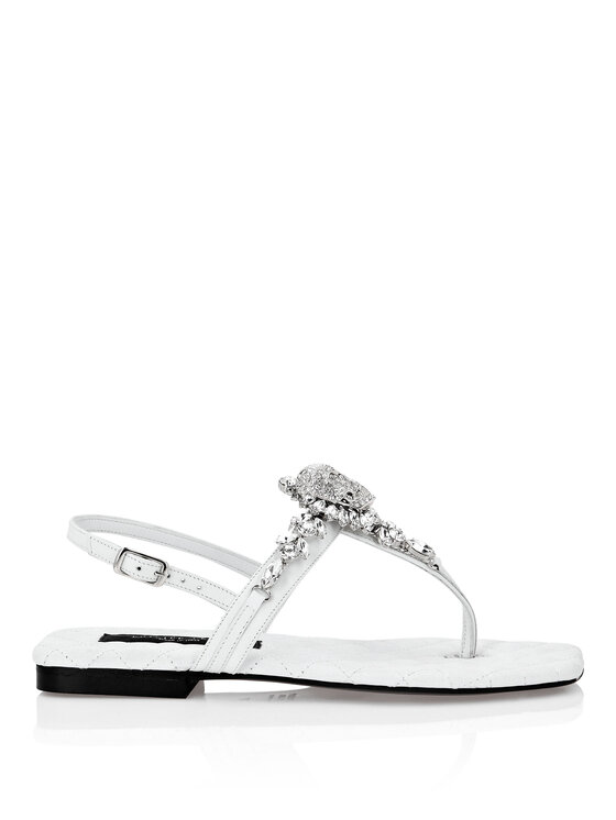 PHILIPP PLEIN PHILIPP PLEIN Sandały 5011 Biały