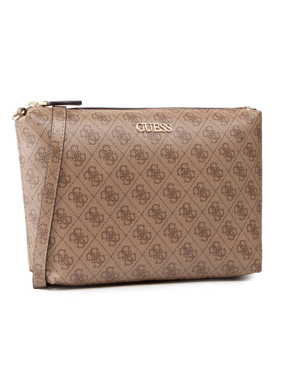Guess Guess Ročna torba Alby (SS) HWSS74 55230 Rjava
