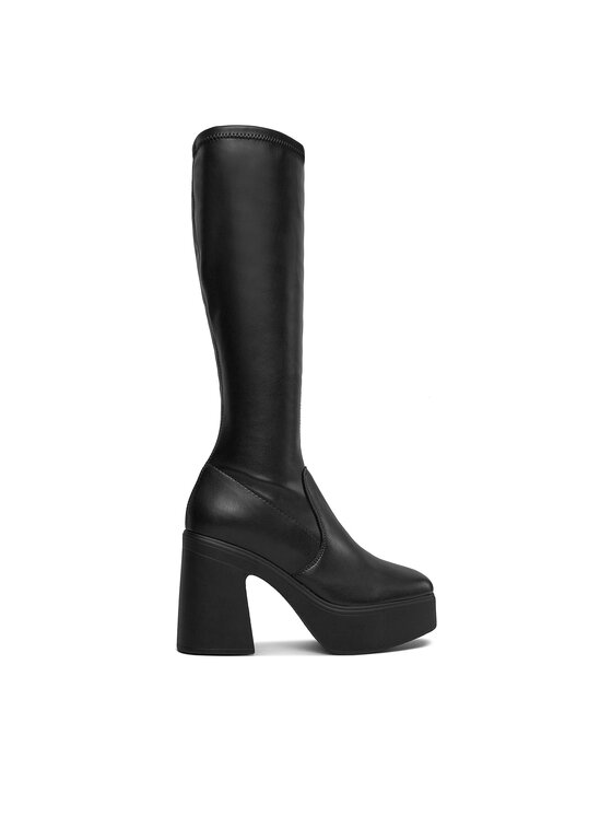 Cizme Steve Madden Phoenix Boot SM11002074 SM11002074-001 Negru