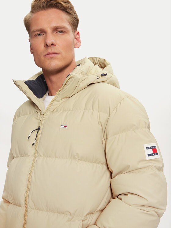 Tommy Jeans Tommy Jeans Μπουφάν πουπουλένιο Essential DM0DM20466 Μπεζ Regular Fit