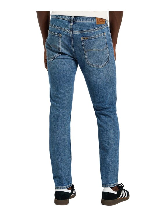 Lee Lee Jeansy 112355862 Niebieski Slim Fit