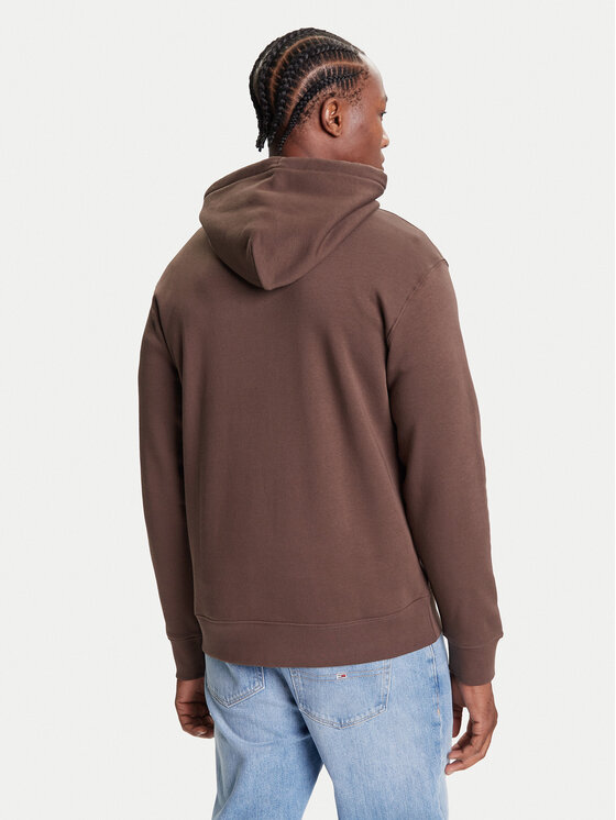 Quiksilver Quiksilver Bluză Salt Water Hoodie EQYFT05159 Maro Regular Fit
