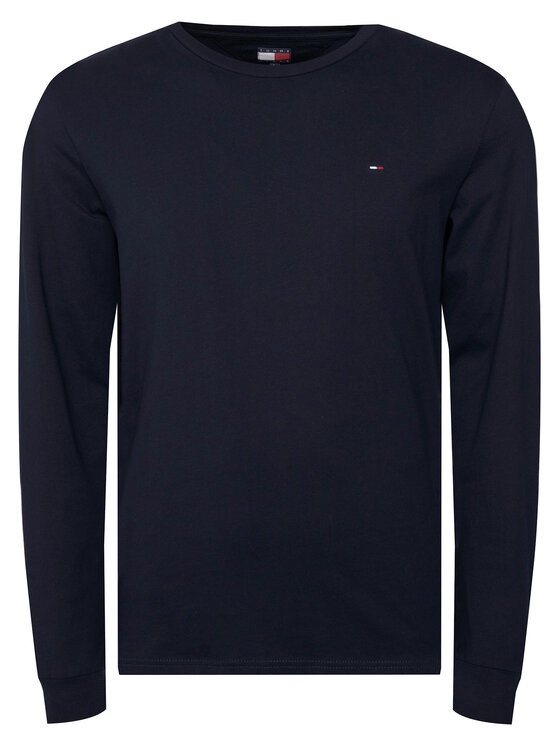 Tommy Jeans Tommy Jeans Langarmshirt-Set DM0DM22148 Dunkelblau Slim Fit