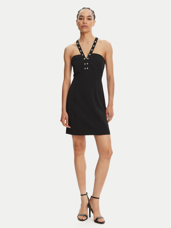 Liu Jo Liu Jo Kokteiļkleita WA5082 TS896 Melns Regular Fit