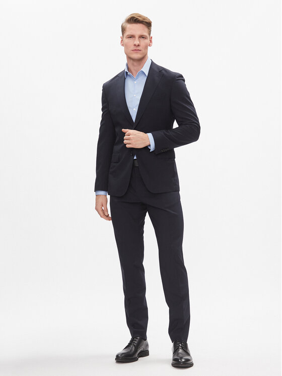 Calvin Klein Calvin Klein Särk K10K112299 Sinine Slim Fit