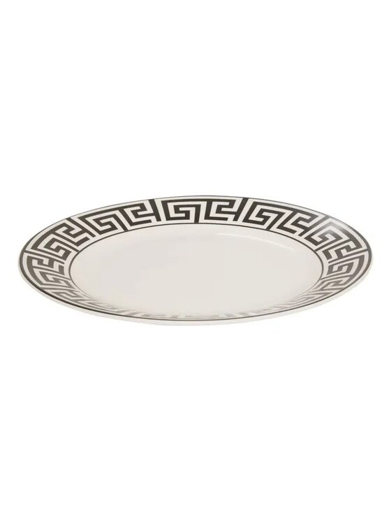 MIAhome MIAhome Komplet talerzy porcelanowych 6 szt. obiadowych Reso Biały