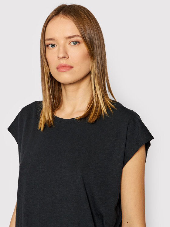Noisy May Noisy May T-Shirt Mathilde 27002573 Czarny Oversize