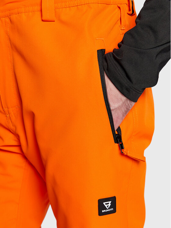 Brunotti Brunotti Smučarske hlače Footrail 2131220001 Oranžna Regular Fit