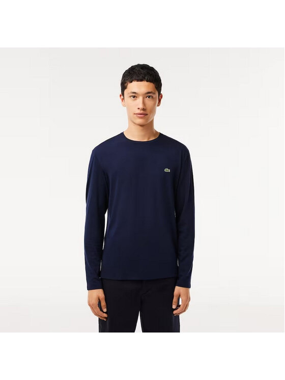 Lacoste Lacoste T-Shirt LACOSTE T-Shirt e Polo Uomo TH6712 166 Blu Niebieski Standard Fit