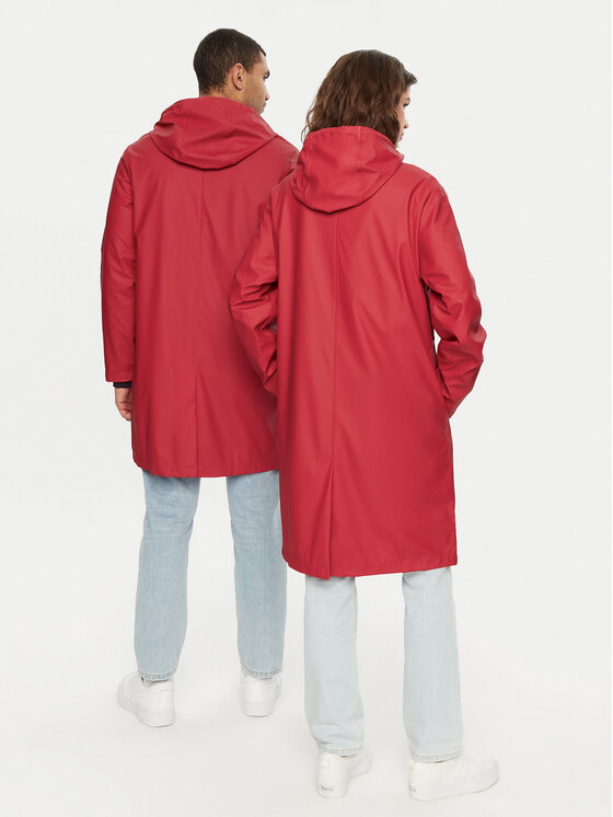 Hunter Hunter Giacca impermeabile Andrea HARU0002242 Rosso Regular Fit