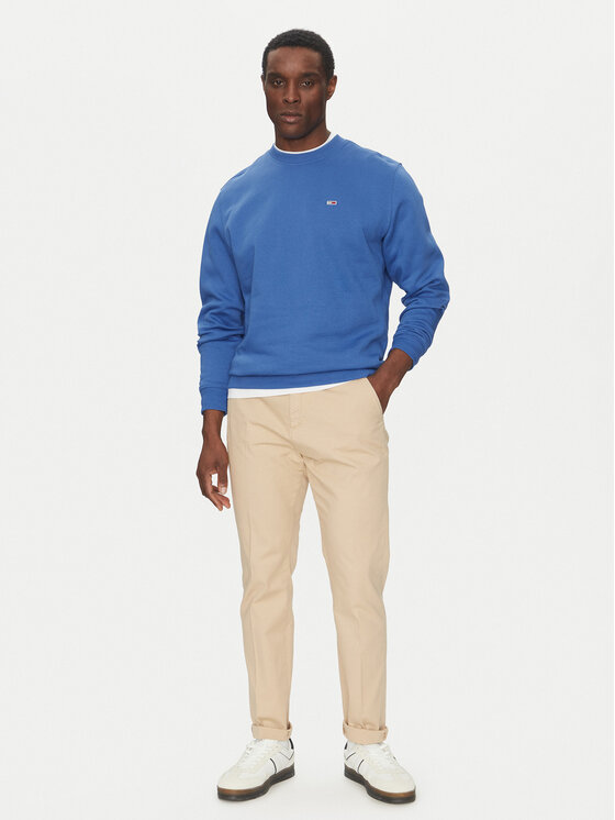 Tommy Jeans Tommy Jeans Світшот DM0DM20741 Голубий Regular Fit