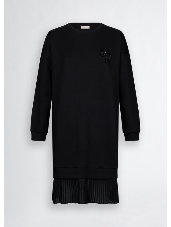 Liu Jo Liu Jo Vestito da giorno WA5244F0963Z9363 Nero Regular Fit