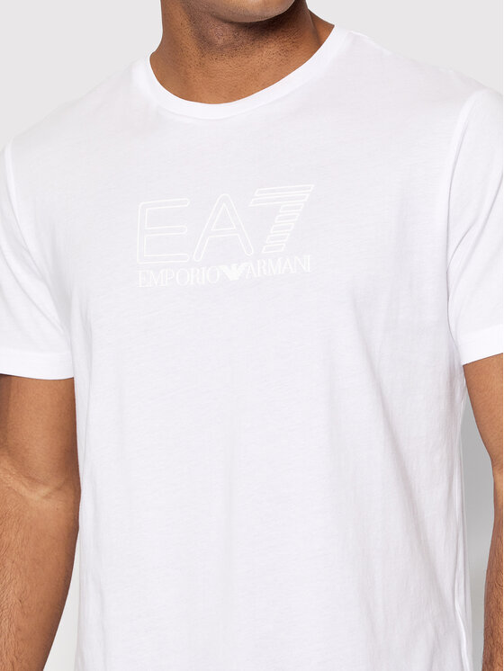 EA7 Emporio Armani EA7 Emporio Armani Tričko 3LPT81 PJM9Z 1100 Biela Regular Fit