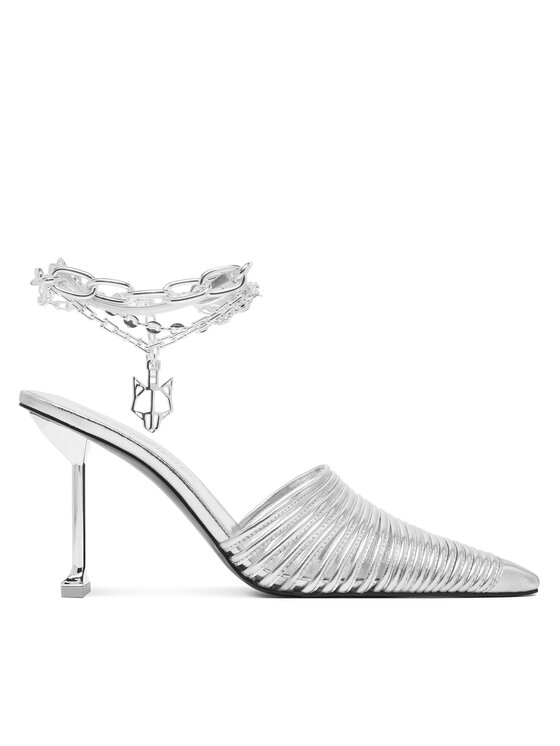 Naked Wolfe Naked Wolfe Nazouváky Chromed 00078 Stříbrná
