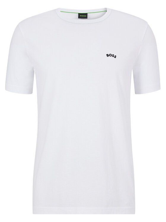 Boss Тишърт 50469045 Бял Regular Fit | Modivo.bg