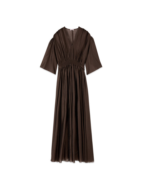 Oltre Oltre Sukienka wieczorowa 7010J000874N022 Brązowy Regular Fit