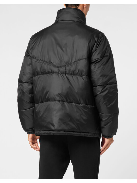 Plein Sport Plein Sport Kurtka puchowa 14139 Czarny Regular Fit