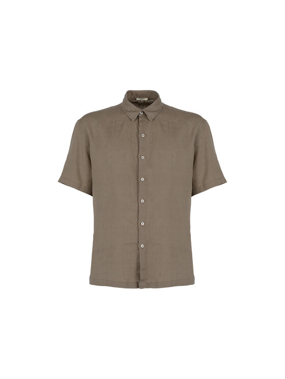 ACANFORA ACANFORA Camicia ACA105-FANGO Marrone Regular Fit