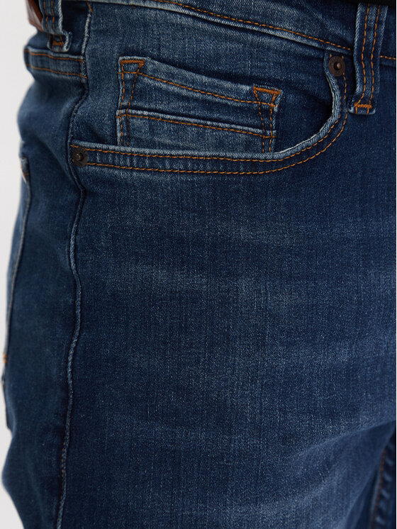 Mustang Mustang Jeansy Vegas 1008949 Niebieski Slim Fit