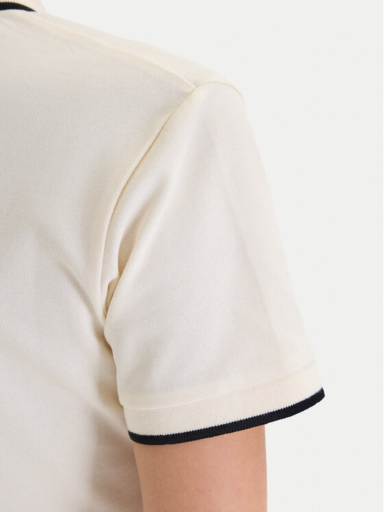 Nautica Nautica Polo särk W126-NALPO-1008-02X Ekrüüvärv Regular Fit