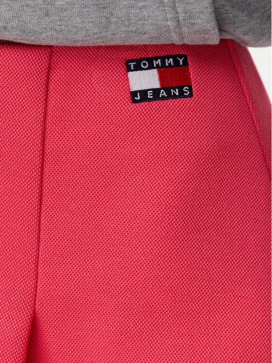Tommy Jeans Tommy Jeans Mini suknja Badge DW0DW20268 Ružičasta Regular Fit