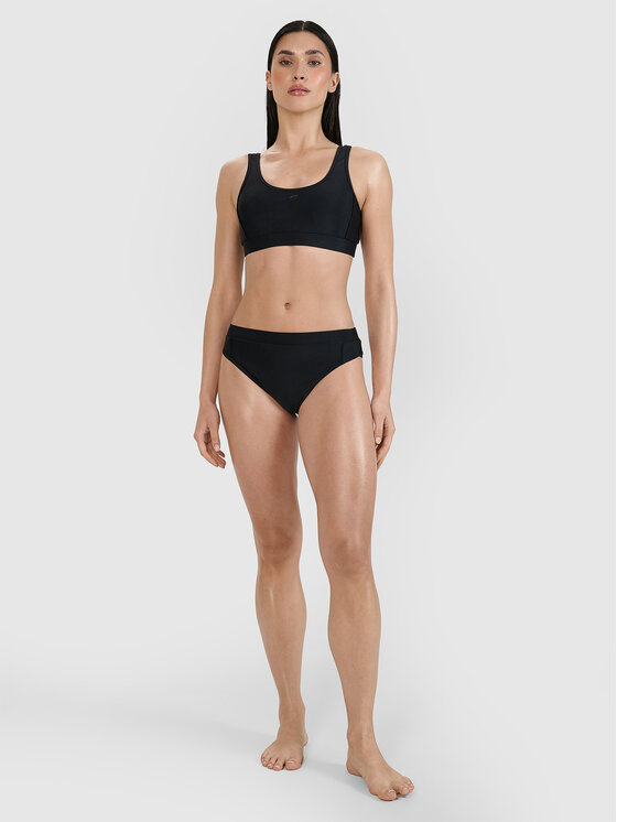 4F 4F Dół od bikini CHILLY WAVES Czarny