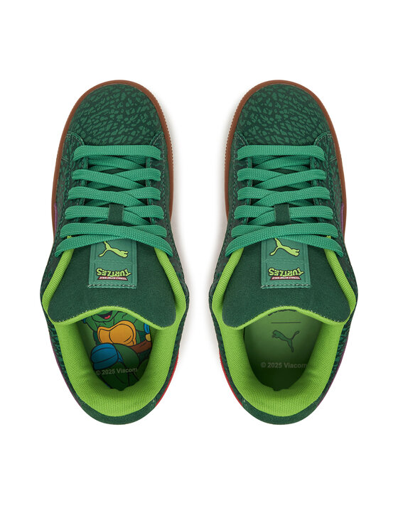 Puma Puma Sneakersy Suede XL TMNT Jr 401427 01 Zielony