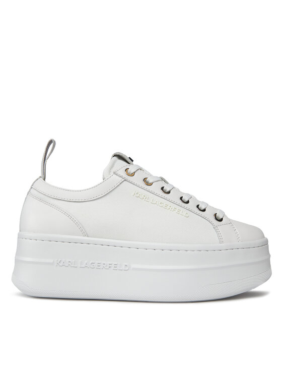 KARL LAGERFELD KARL LAGERFELD Sneakersy KL65019 Biela
