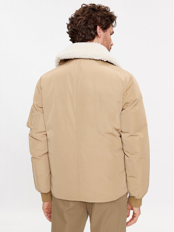 BOSS Boss Преходно яке Calliano 50498199 Бежов Regular Fit