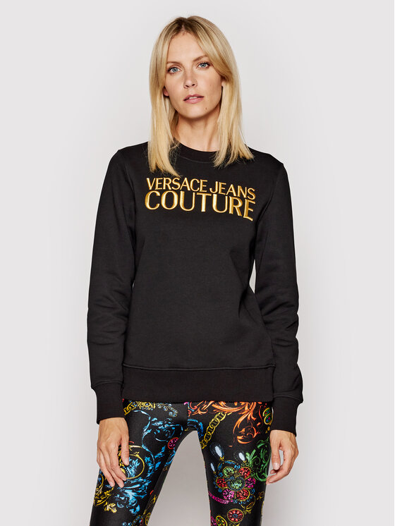 Bluza Versace Jeans Couture, Rozmiar XL, Czarny, Logo Embro 71HAIT01