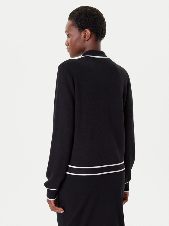 Liu Jo Sport Liu Jo Sport Cardigan TF5250 MS59L Negru Regular Fit