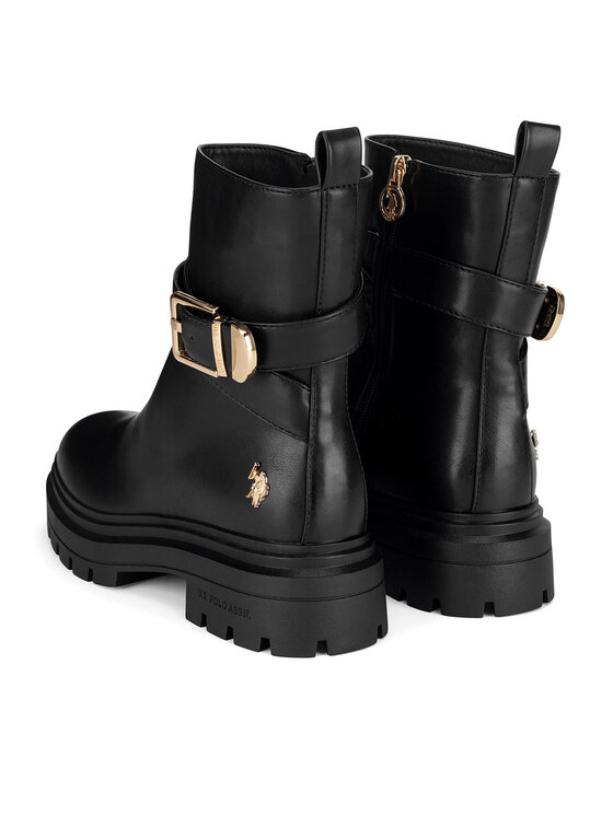 U.S. Polo Assn. U.S. Polo Assn. Μποτάκια ALICJA004W/DY1 Μαύρο
